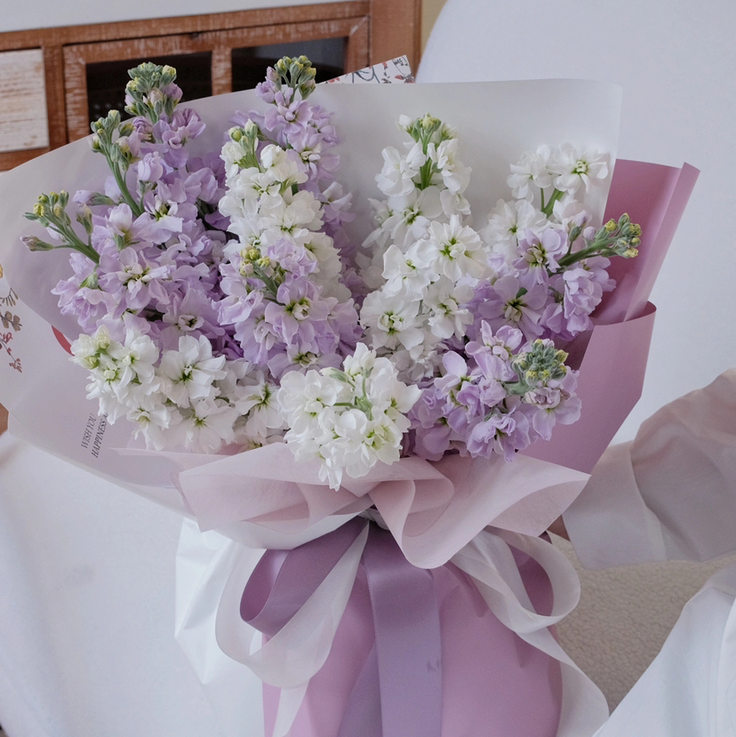 紫罗兰香氛曼妙花束