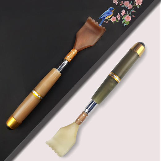 「磁珠四节伸缩款！五款配色」磁珠痒痒挠不求人 伸缩多功能便携抓痒器 居家日用背部穴位按摩老年人礼品 商品图0