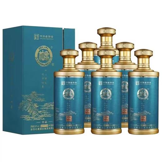 白水杜康 52度大师秘酿浓香型白酒 500ml/盒 *6 整箱 商品图0