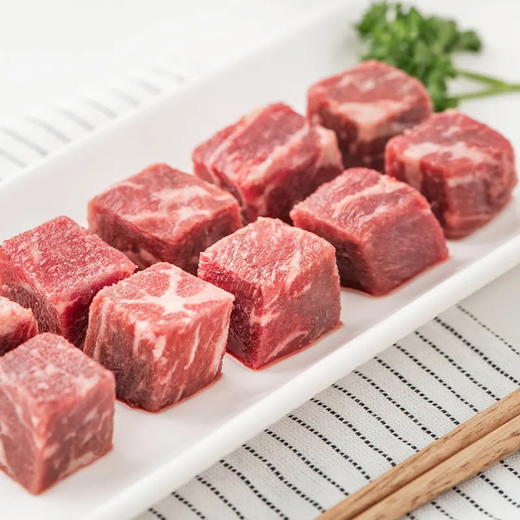 伊兰缘 | 雪花牛肉粒串400g 商品图0