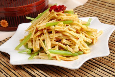 凉菜教程—西芹腐竹