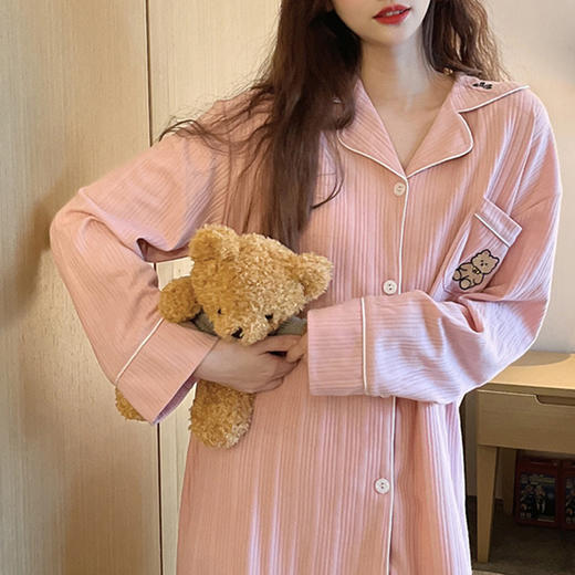 裁缝学苑AX45中长款开衫睡衣纸样睡裙女装家居服做衣服样板版裁剪 商品图2