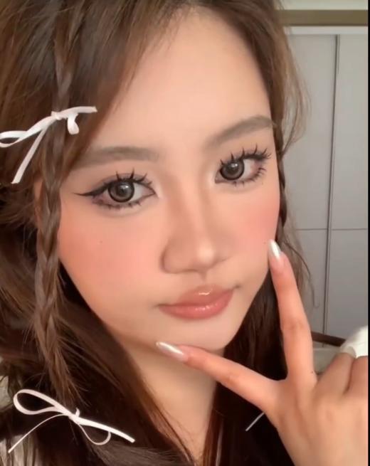 kikicon 美瞳 日抛 花胶奶糕 14.5mm着色14.2mm「708」 商品图1