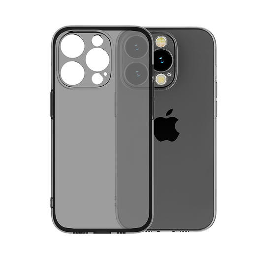 「9.9元包邮！苹果系列」适用于iPhone 14手机壳透灰TPU软壳苹果14PRO防摔壳14 PLUS手机套膜壳 商品图4