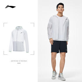 李宁（LI-NING）2023跑步系列外套男子运动风衣AFDT183