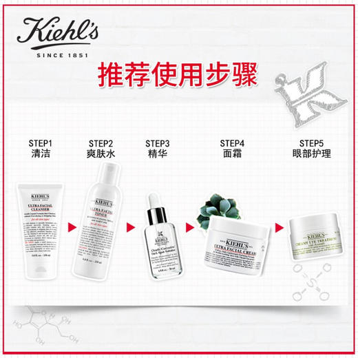 【精选包邮】正品科颜氏（Kiehl's）高保湿面霜125ml 补水修护水乳液  心选到家 商品图3