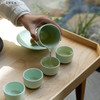 古婺窑火 玉青瓷 茶具套装 听雨 商品缩略图3