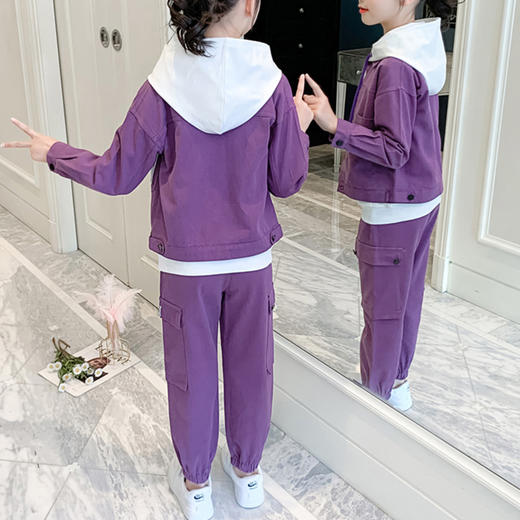 裁缝学苑TX04儿童外套纸样工装裤休闲裤童装上衣套装衣服打版裁剪 商品图3