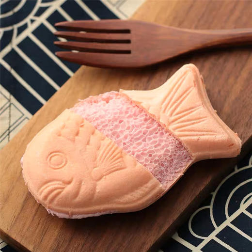 名糖鲷鱼形饼干草莓味 商品图1