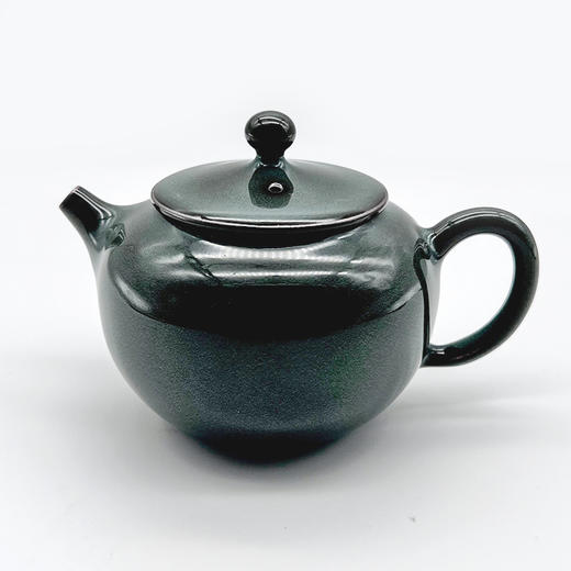 尚唐丨铁胎粉青雨露壶 龙泉青瓷 210ml 12*9cm 商品图0