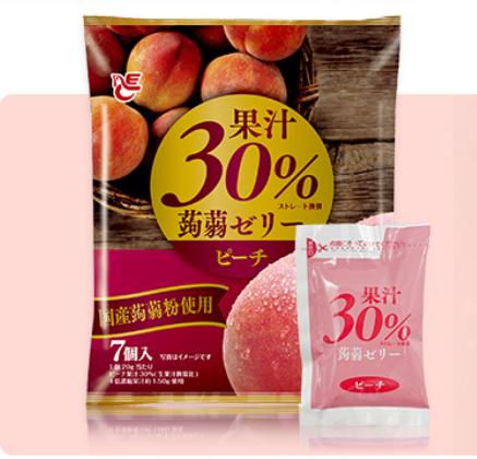 ACE BAKERY蒟蒻桃味果冻140g 商品图0