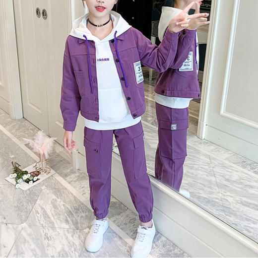 裁缝学苑TX04儿童外套纸样工装裤休闲裤童装上衣套装衣服打版裁剪 商品图1