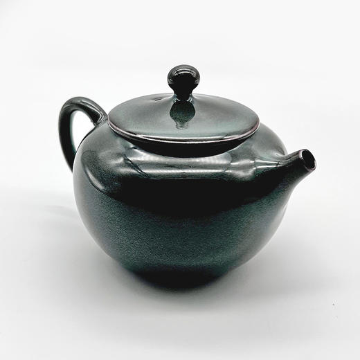 尚唐丨铁胎粉青雨露壶 龙泉青瓷 210ml 12*9cm 商品图1