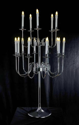 15头烛台摆件、不含蜡烛（运费自理）