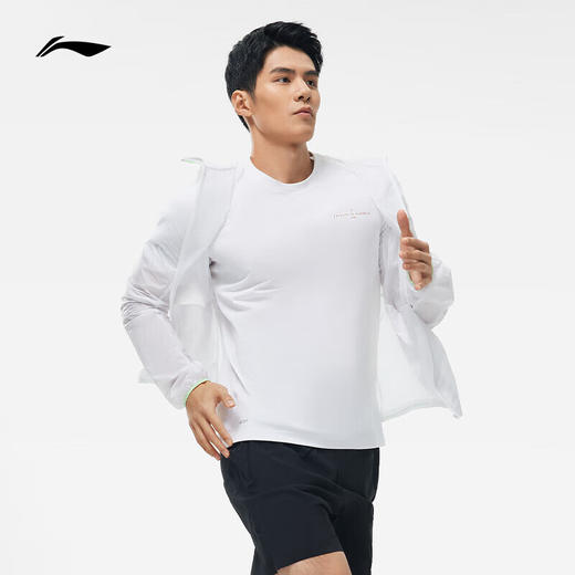 李宁（LI-NING）2023跑步系列外套男子运动风衣AFDT183 商品图1