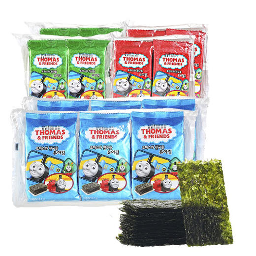 韩国小火车橄榄油海苔21g 商品图0