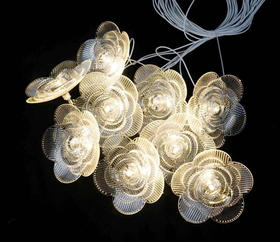 10头拉丝梅花灯串（运费自理）