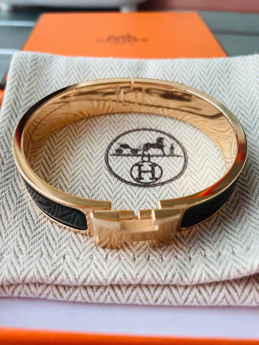 女款黑色玫瑰金手鐲 size ：PM经典款 商品图1