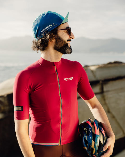 EdW超轻(男)车衣-酒红Jersey 商品图2