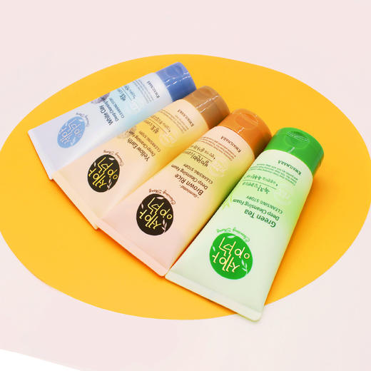 【中欧班列精选2支】韩国水果之乡洗颜故事洗面奶 原装进口洗颜泡沫葡萄籽洗面乳糙米绿茶洁面乳 150g/支WHBX 商品图7