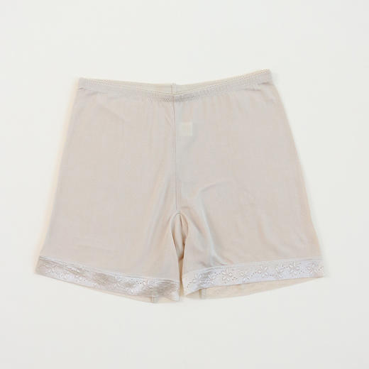 TG-TG01S139真丝三分打底裤女 中腰桑蚕丝裤加档内裤微弹宽松 商品图5
