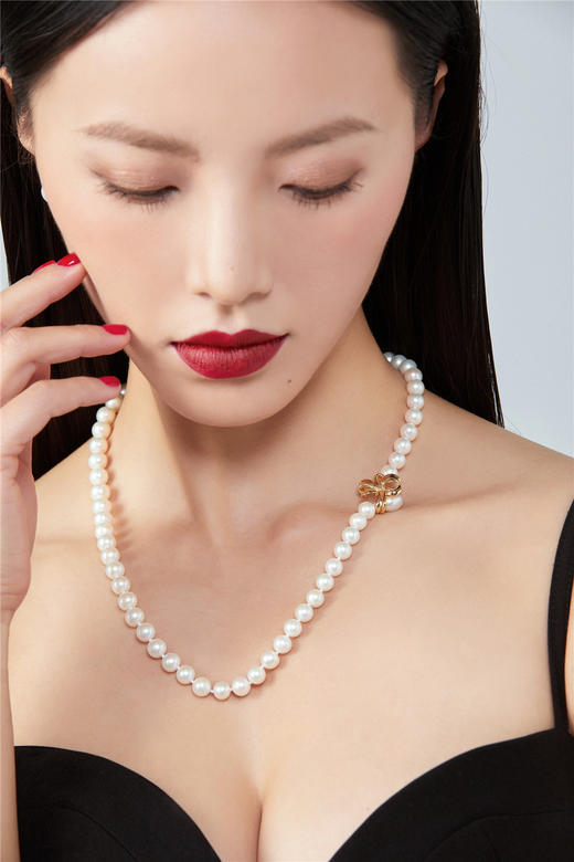 雪绒花珍珠项链 商品图10