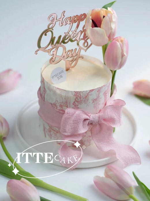 【女神之爱】动物奶油、新鲜水果布丁夹心，糯米蛋糕胚；郁金香的花语：体贴，博爱，高雅，聪颖，能干！完美女神代表~ 商品图3