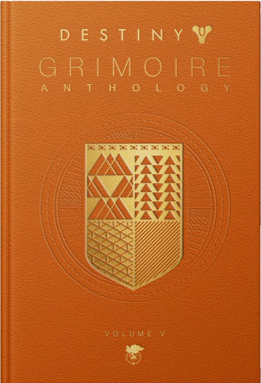 命运简史第五卷 皮革精装收藏版 英文原版 Destiny Grimoire Anthology 5 经典卡片风格 Bungie暴雪出品 商品图0