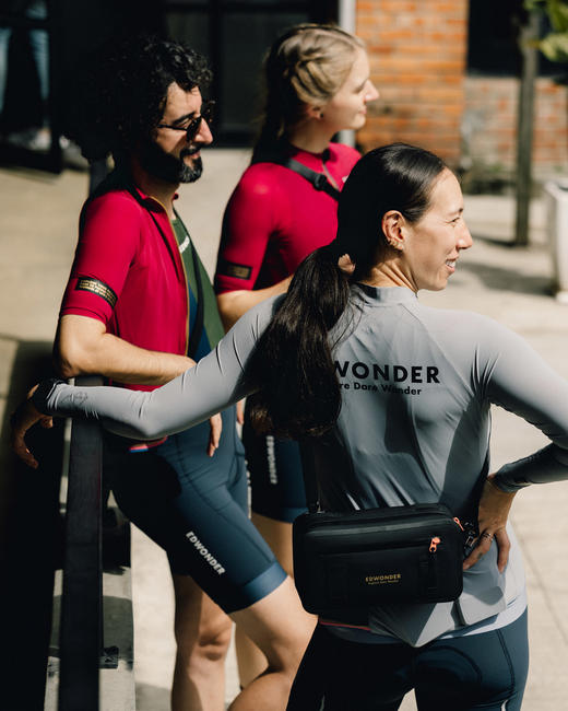 EdW超轻(女)长袖车衣-浅钢灰Jersey 商品图3