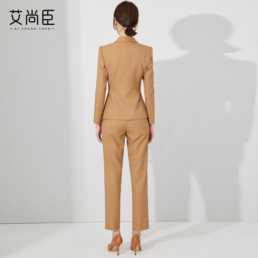 小香风职业套装女2023春季新款女神范西装两件套高级感时尚工作服 商品图4