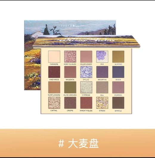 橘朵20色眼影盘 商品图6