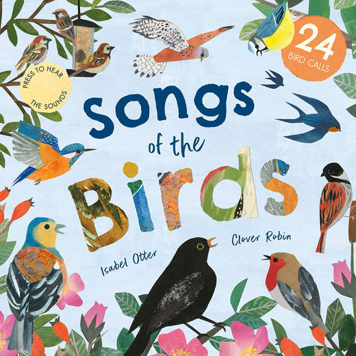 鸟之歌 儿童科普绘本纸板书 英文原版 Songs of the Birds 商品图0