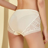 TG-TG01S135真丝中腰女内裤 桑蚕丝三角裤蕾丝性感花边短裤透气 商品缩略图2