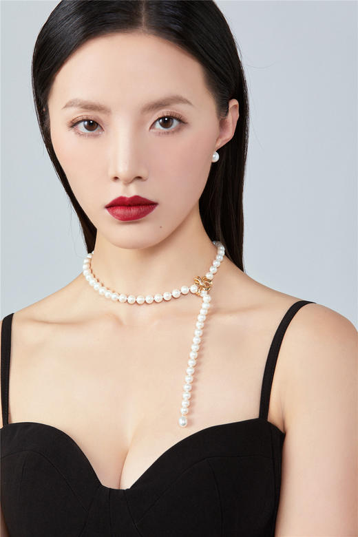 雪绒花珍珠项链 商品图6