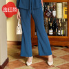 逸红颜语梦2025春季新款休闲裤摩洛哥蓝时尚都市休闲裤垂感显瘦【视频号】 商品缩略图4