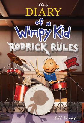 小屁孩日记2 迪士尼电影封面特别版 英文原版 Diary of a Wimpy Kid: Rodrick Rules 儿童读物小说图像书Jeff Kinney