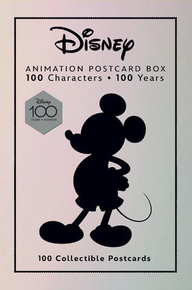 迪士尼动画明信片盒装 100张可收藏明信片 周边礼物英文原版 The Disney Animation Postcard Box: 100 Collectible Postcards