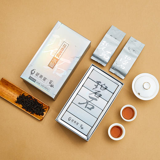 武夷星正岩银装百谷特级碧石花香老枞水仙茶叶54g礼盒装 商品图4