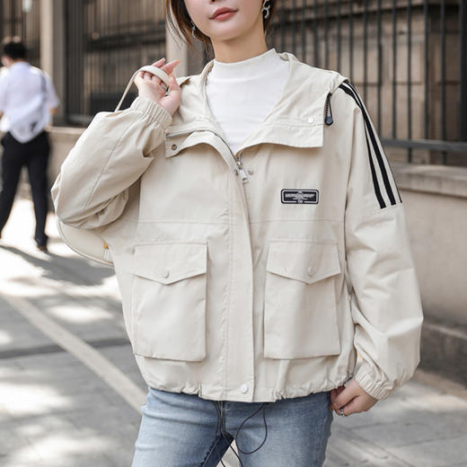 裁缝学苑AS05 新款外套纸样女装上衣连帽风衣女短款服装打板裁剪 商品图4