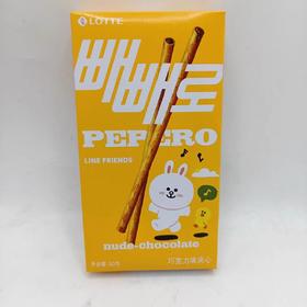 乐天派派乐巧克力味夹心饼干棒50g