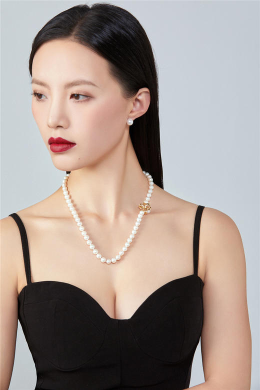 雪绒花珍珠项链 商品图8