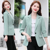 时尚简约大方气质优雅，收腰显瘦百搭西装外套HR-YJHE1511 商品缩略图0