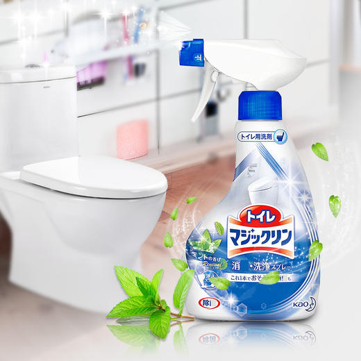 WHBX【中欧班列精选
】日本花王浴室清洗剂 原装进口卫生间厕所马桶坐便清洁除臭消毒洁厕灵喷剂喷雾 380ml/瓶 商品图2