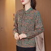 KQL 422H2158提花上衣仿真丝衬衣 商品缩略图4