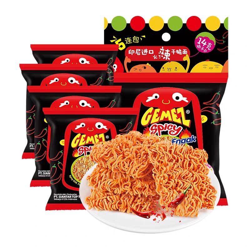 Gemez小鸡干脆面辣味14g
