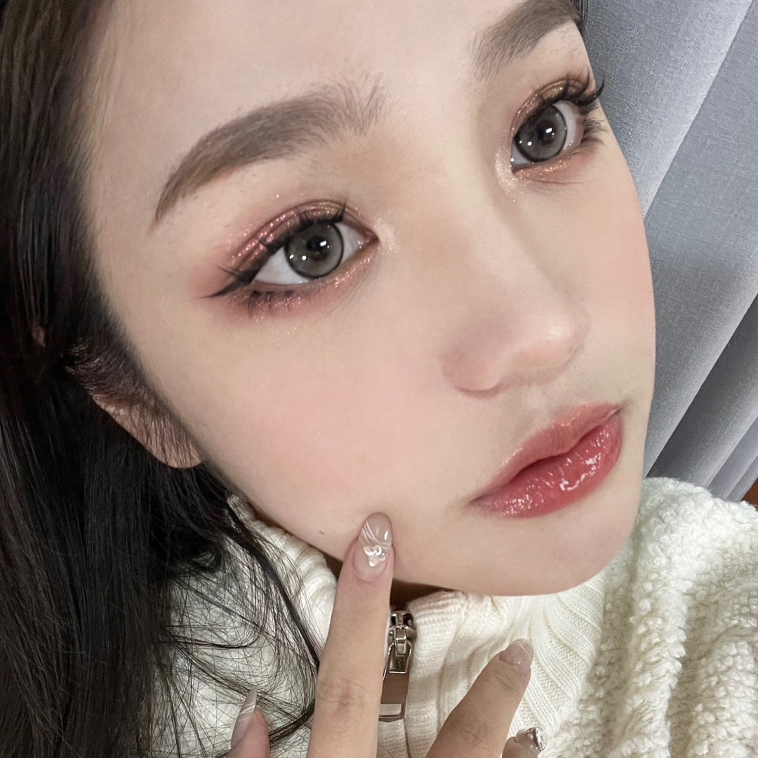 MOSIKI美瞳 年抛隐形眼镜 鲛珠泪14.2mm 1副/2片 左右度数可不同-VVCON美瞳商城14