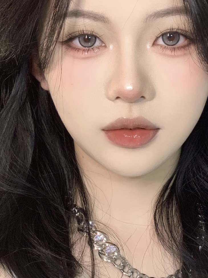 MOSIKI美瞳 年抛隐形眼镜 鲛珠泪14.2mm 1副/2片 左右度数可不同-VVCON美瞳商城16