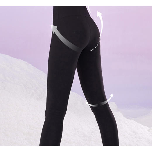 裁缝学苑AX38鲨鱼裤纸样女装外穿秋加绒打底高腰紧芭比裤服装打板 商品图4