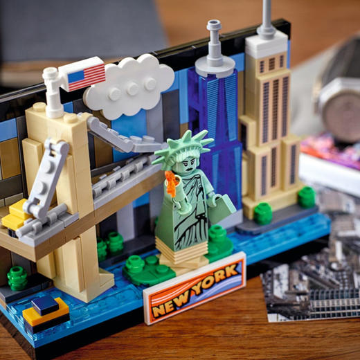 乐高积木L40519乐高创意百变系列纽约明信片 商品图1