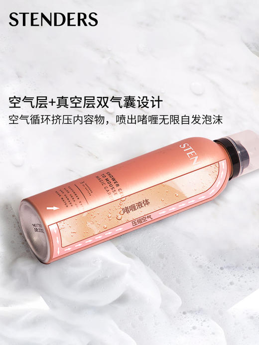 施丹兰（STENDERS）慕斯沐浴露200ml沐浴啫喱滋润肤泡泡清洁持久留香 心选到家 商品图3